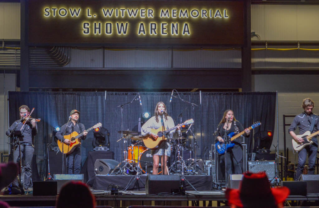 Country western artist and Nashville native Jenny Tolman performs the title song from her debut album