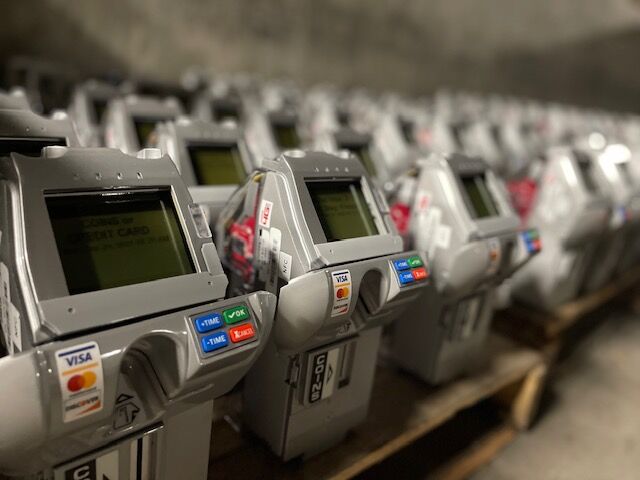 New parking meters planned to be installed throughout Denver by the spring of 2022. (Vanessa Lacayo/ The Department of Transportation and Infrastructure.)