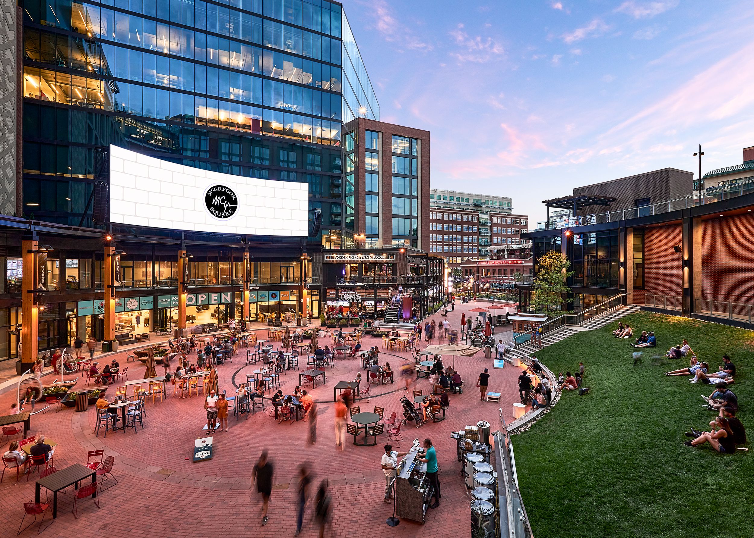 McGregor Square Plaza, 1901 Wazee, Denver, Colorado (Nathan Hindman)