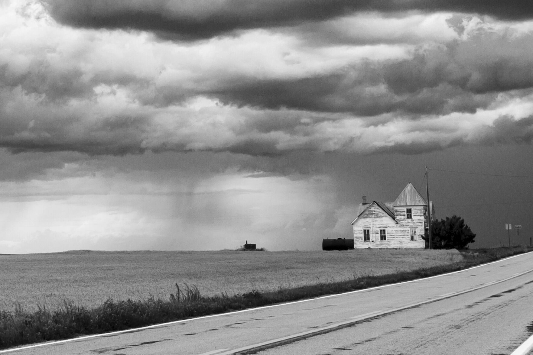 Historic Antelope Springs Church, along Colorado 71 in Morgan County. (Courtesy of Charles Tribbey)