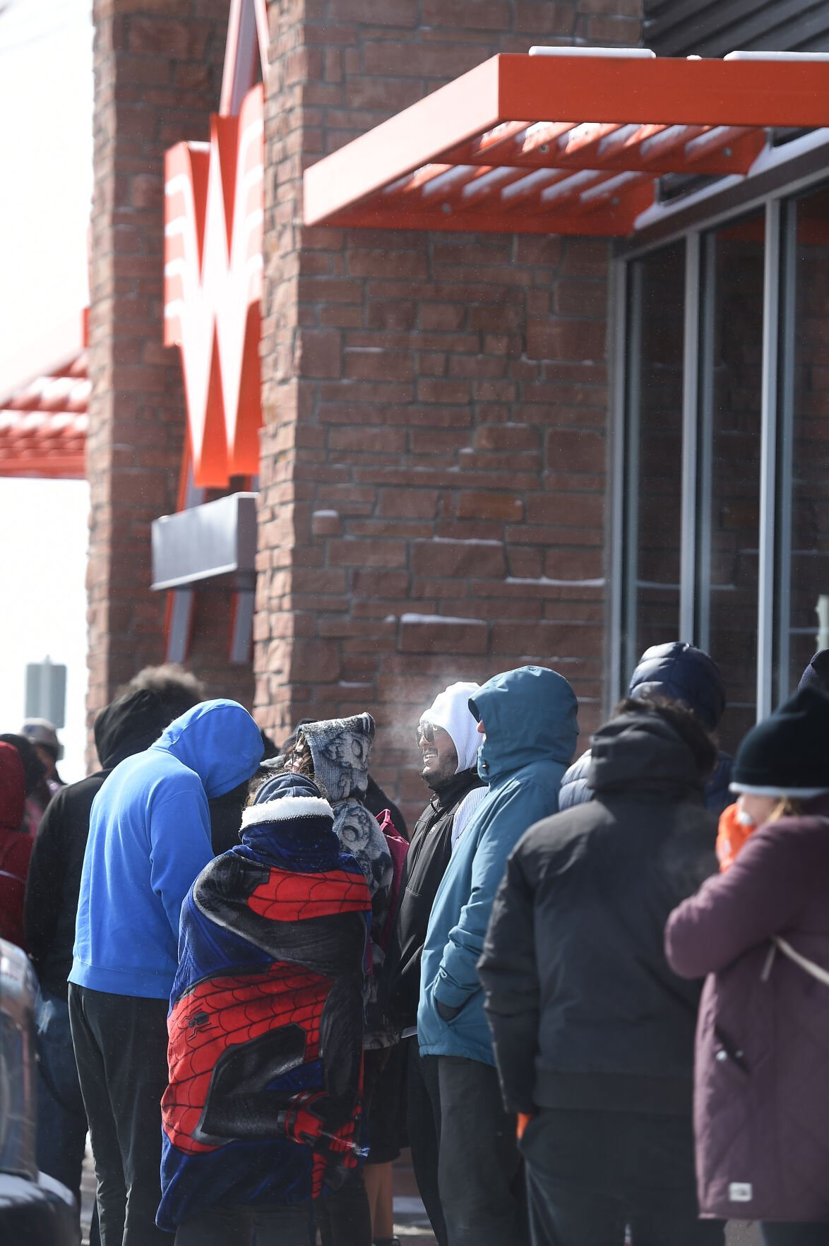 Dozens of hardy Whataburger fans waited outside in frigid temperatures for the opening of Colorado Springs' first Whataburger restaurant in February, northwest of InterQuest and Voyager parkways on the city's north side. A Whataburger franchise now has proposed six locations of the popular Texas-based chain. THE GAZETTE FILE