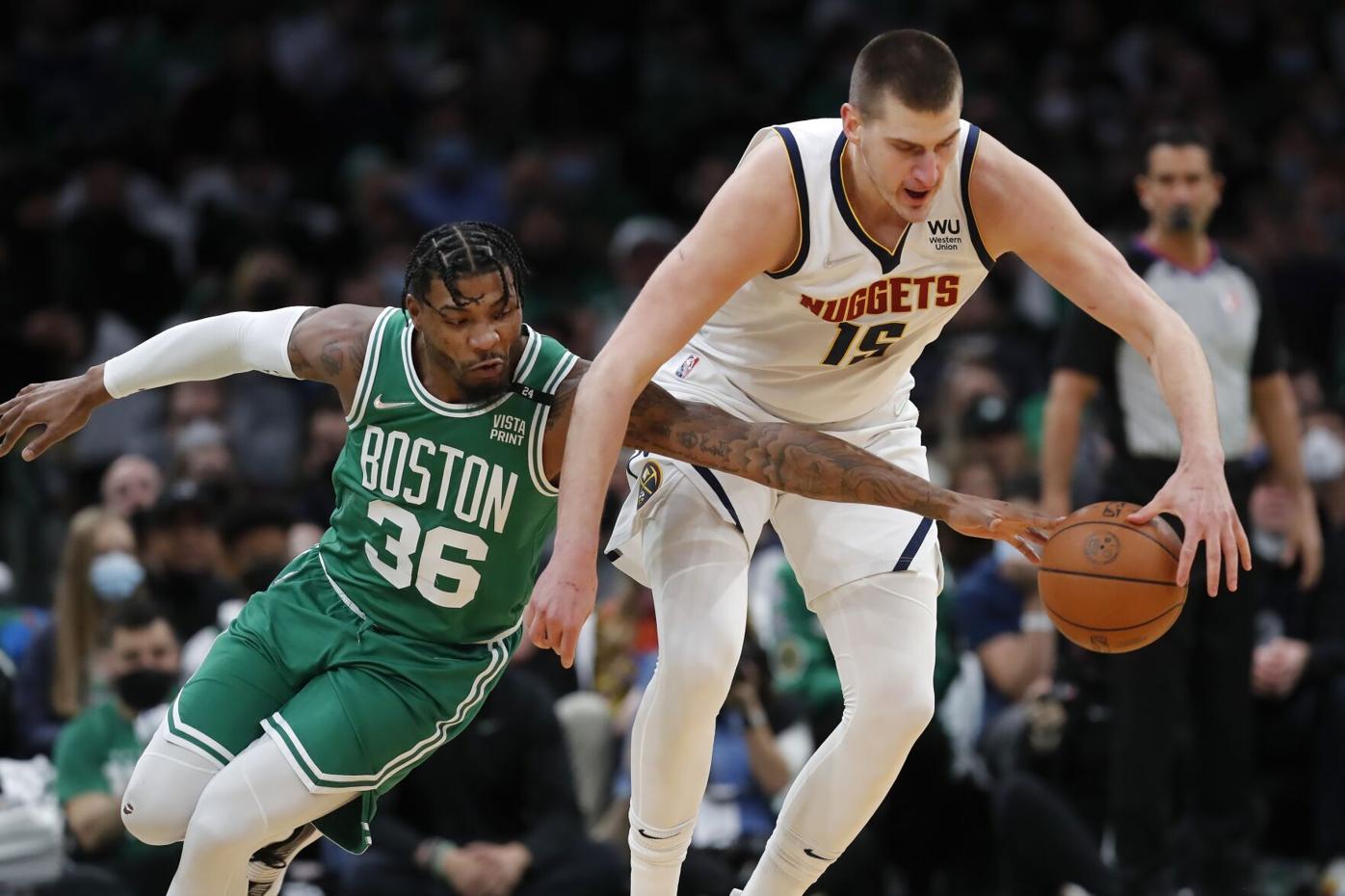 Denver Nuggets unable to overcome 21 turnovers in loss to Boston Celtics
