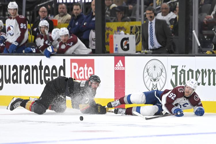 Avalanche Golden Knights Hockey