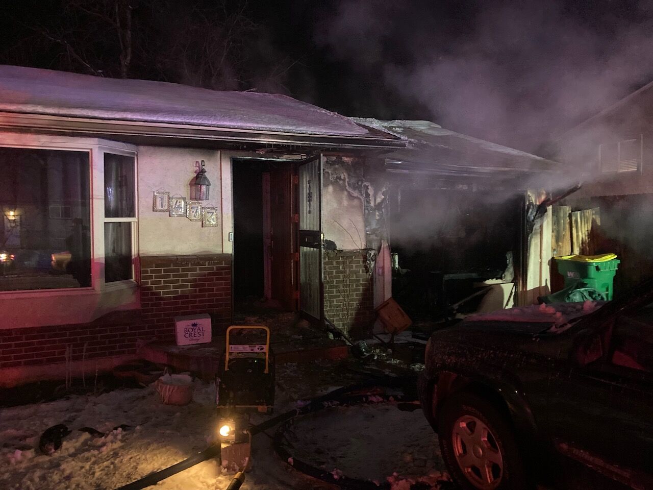 One injured in Lakewood house fire