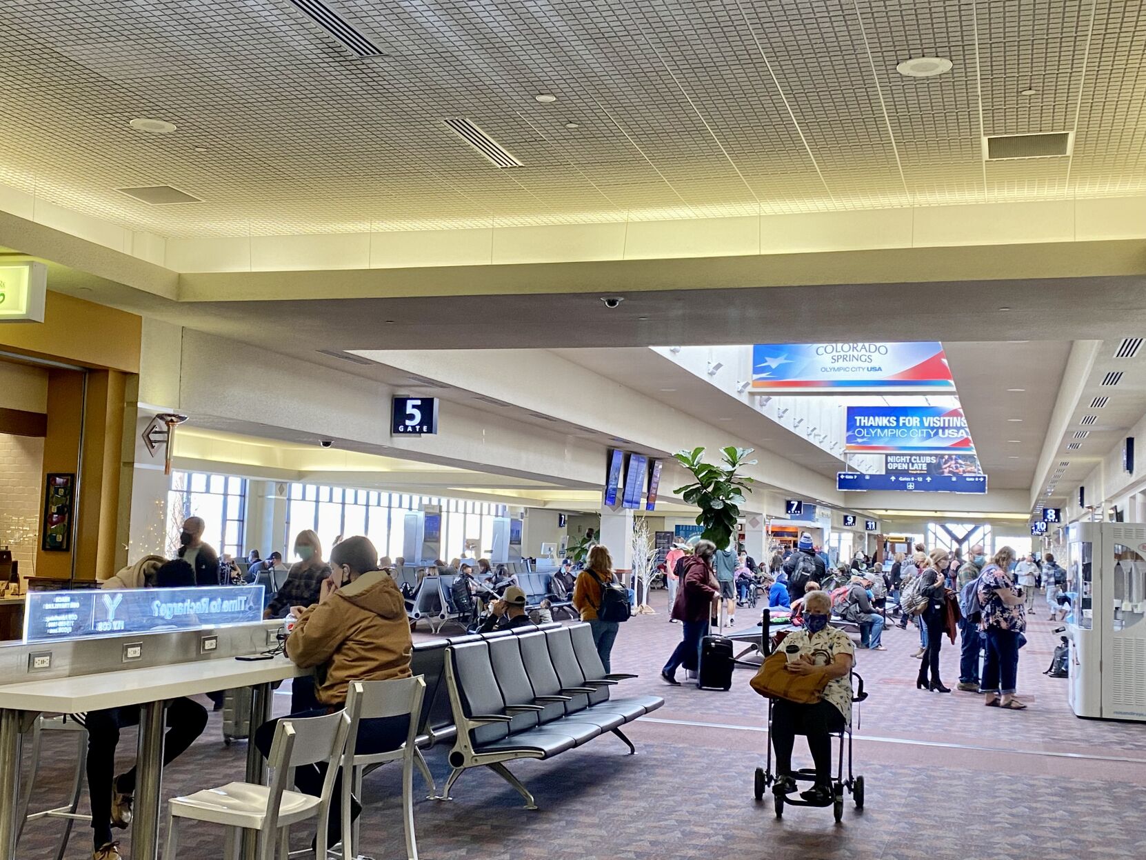 Colorado Springs Airport passenger numbers a 14-year high for January