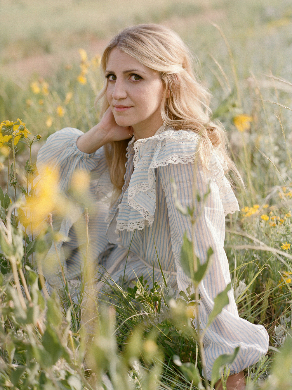 Annaleigh Ashford plays Gina, a reformed party girl with a heart – and kidney – of gold in the sit-com 'B Positive'. (Laura Murray Photography)