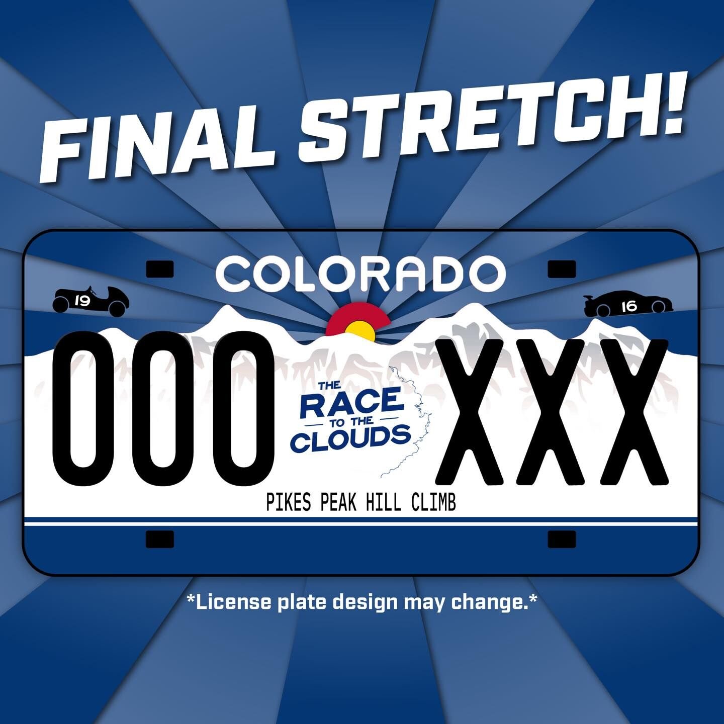 New license plate to honor Pikes Peak International Hill Climb