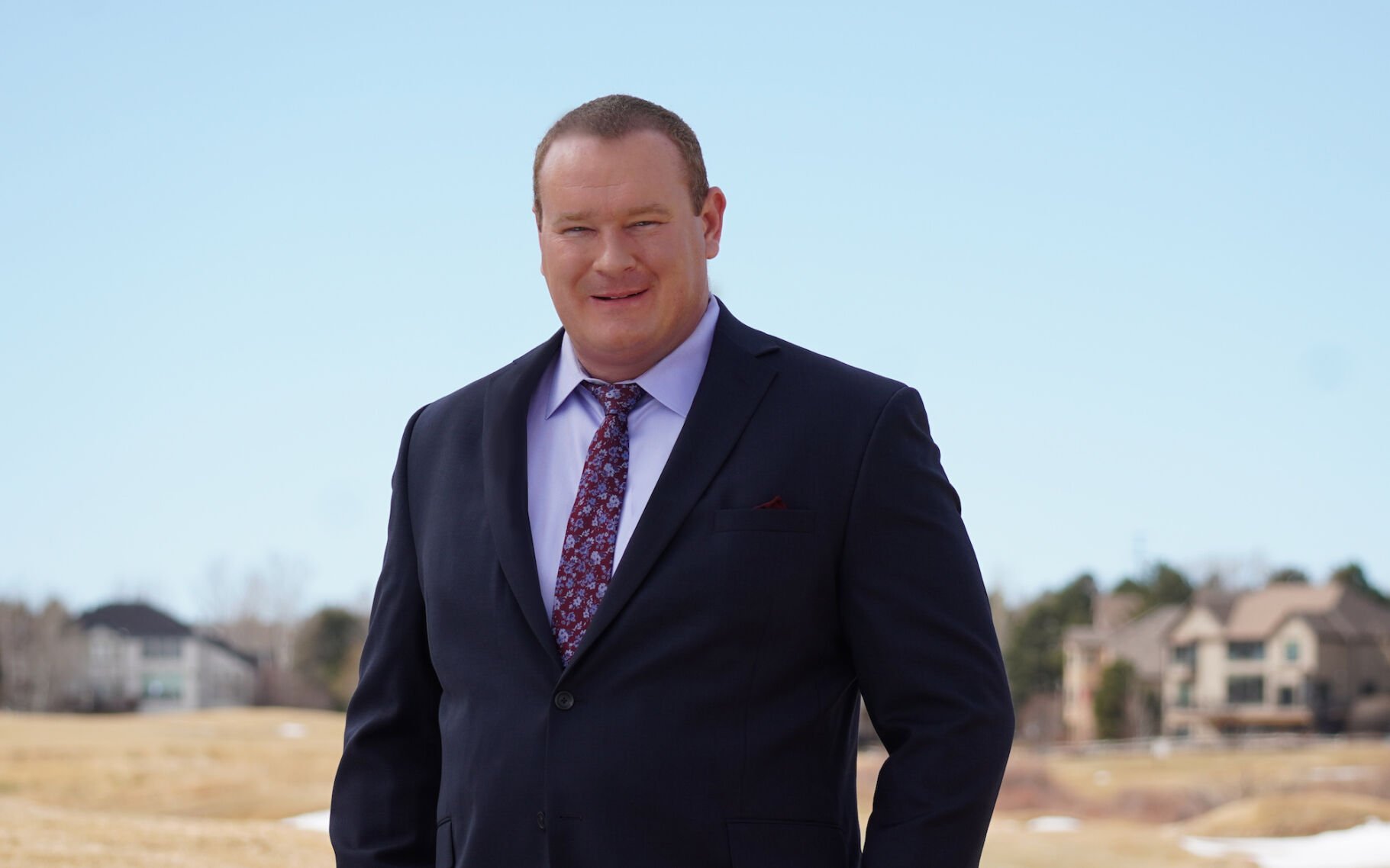 Republican congressional candidate and Colorado Springs business owner Andrew Heaton is pictured in a photo released by his campaign. On Monday, Feb. 21, 2022, Heaton announced he was mounting a primary challenge against eight-term Republican U.S. Rep. Doug Lamborn in Colorado's 5th Congressional District. (Courtesy: Andrew Heaton for Congress)