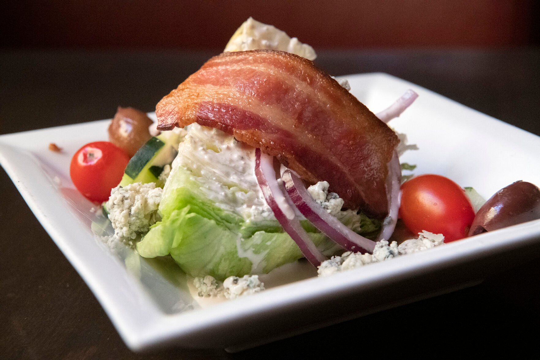 Scileppi’s Restaurant (Located at: 210 3rd Street, Castle Rock, CO.) “House Salad” Thursday March 24, 2022. Photo by Jeff Kearney. (Jeff Kearney)
