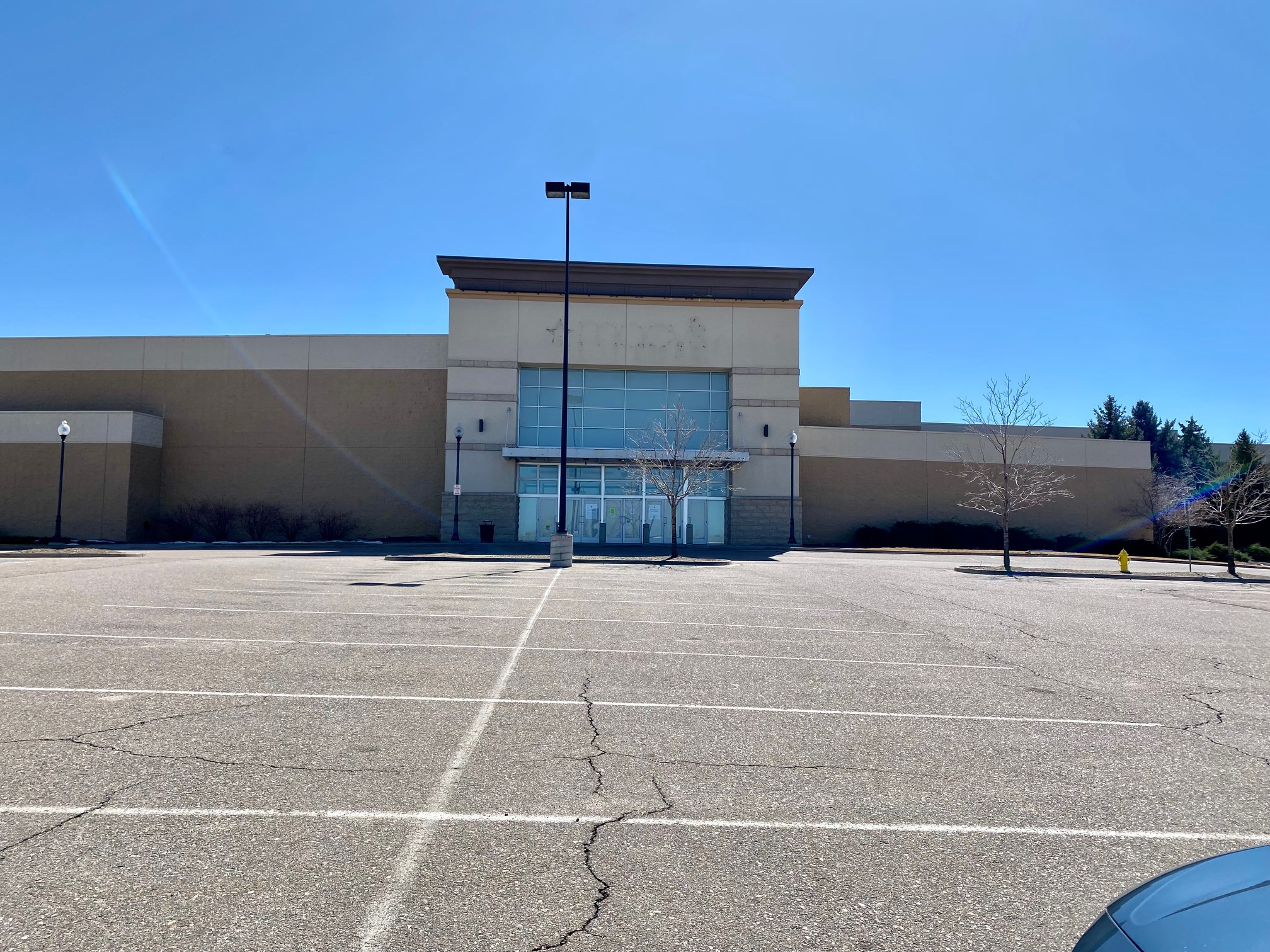 Southglenn Macy's on Tuesday, two days after the 164,000-square-foot space was emptied out and locked up for good. (Carol McKinley, The Denver Gazette)