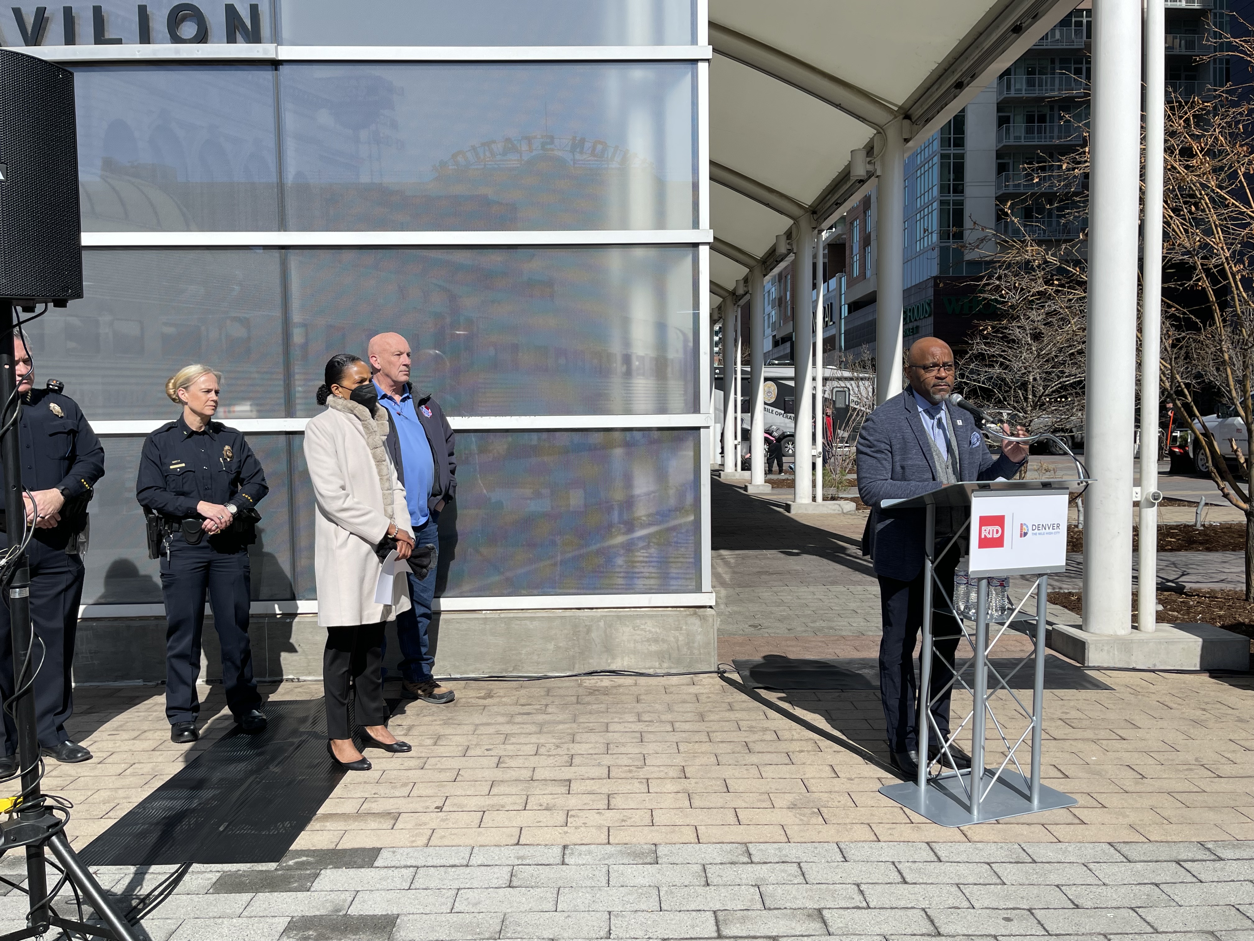 Denver Mayor Michael Hancock addresses the challenges at Denver's Union Station on Wednesday March 30. (DavidMullenBreaking News Reporterdavid.mullen@gazette.comhttps://secure.gravatar.com/avatar/349fcb3ec304c9bbf2b50a05578938e7?d=mm&r=g)