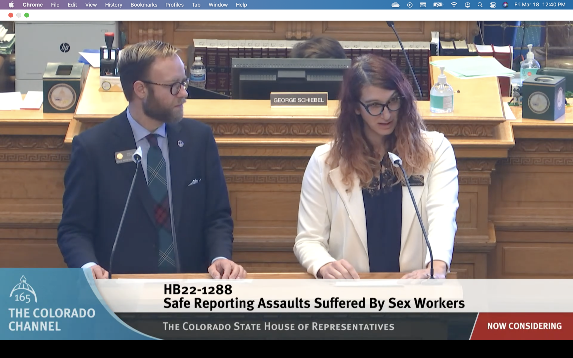 Colorado House unanimously passes bill to protect sex workers from violent crime