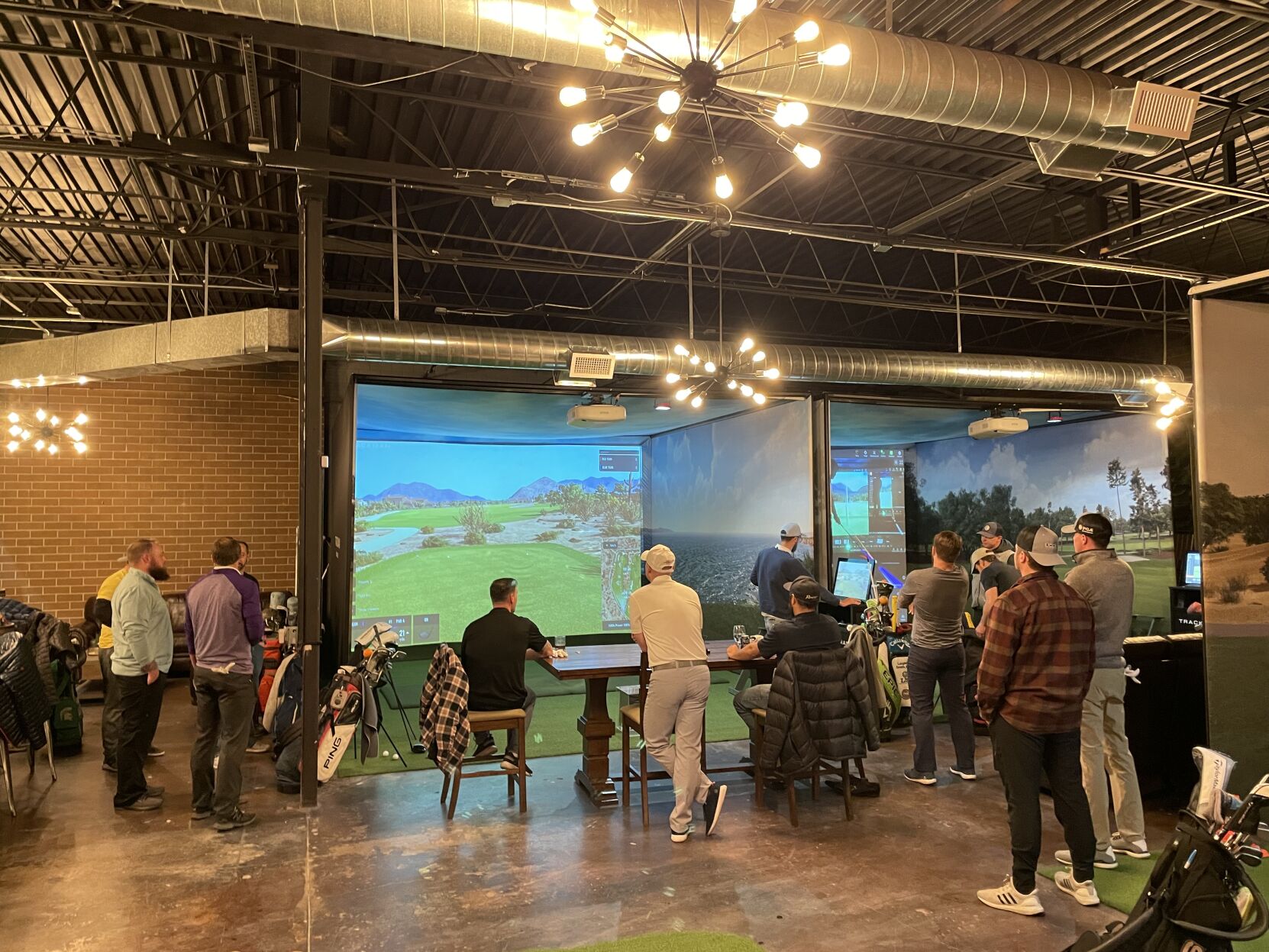 Longtime golf coach Leighton Smith spied an opportunity in Colorado Springs' bursting golf market. With only two city-owned golf courses open to the public, and five or six country clubs or golf courses with long membership waitlists and top dollar fees, the time was ripe to open an indoor golf lounge. On Feb. 1 Tribe Golf opened its doors on the city's northwest side. Courtesy