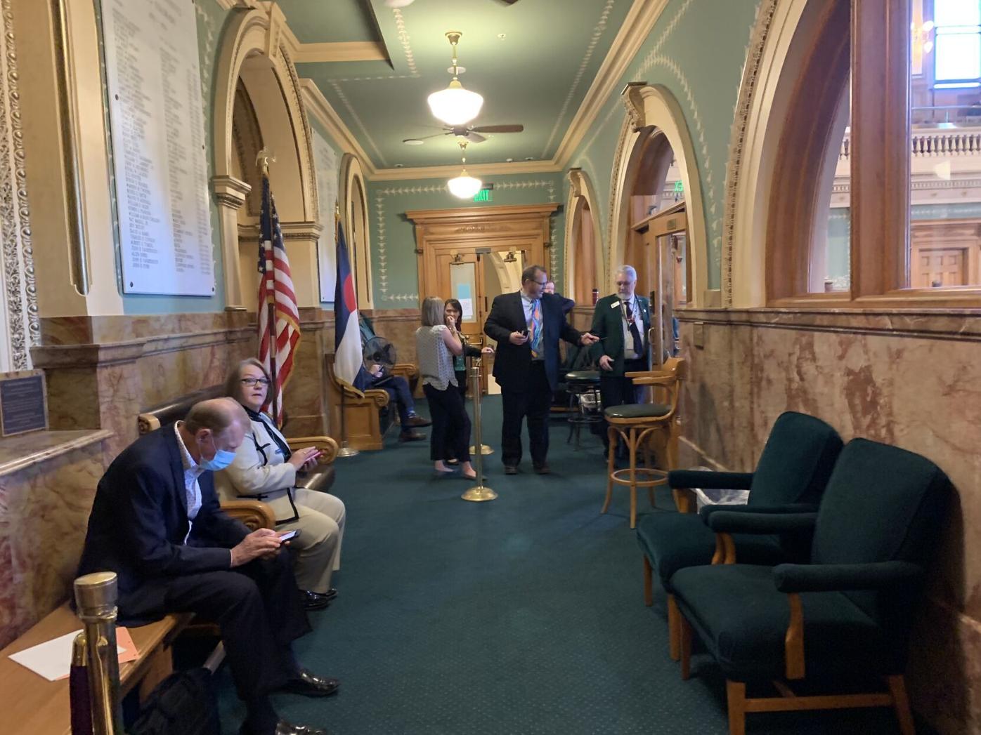 Lobbyists back in the House lobby