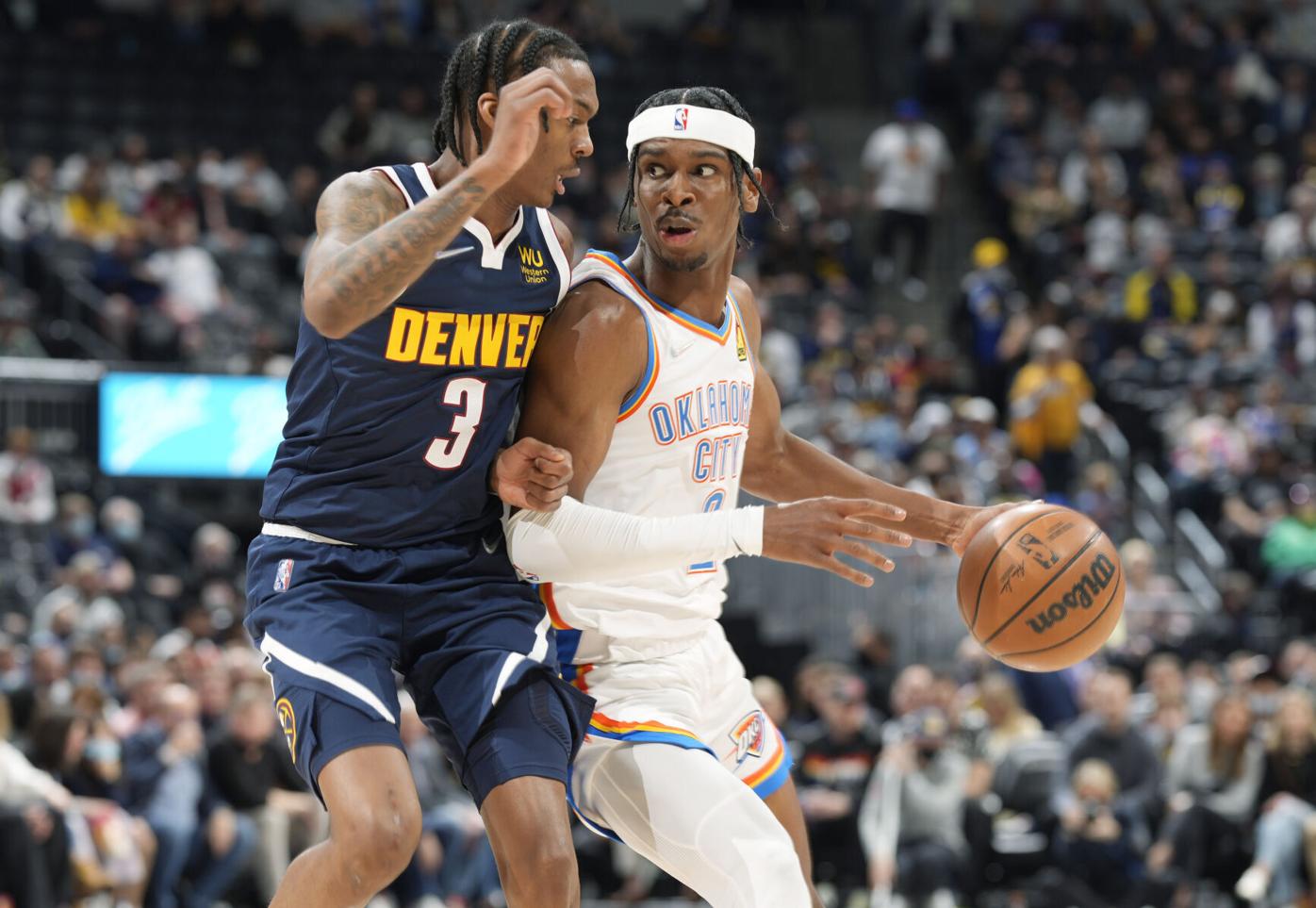 Thunder Nuggets Basketball