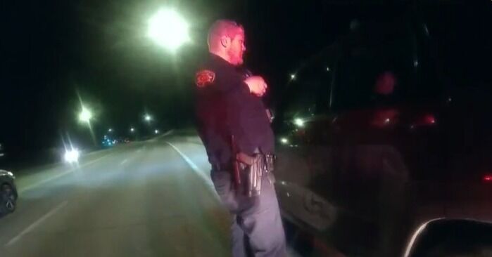 Woman strikes Douglas County sheriff’s vehicle
