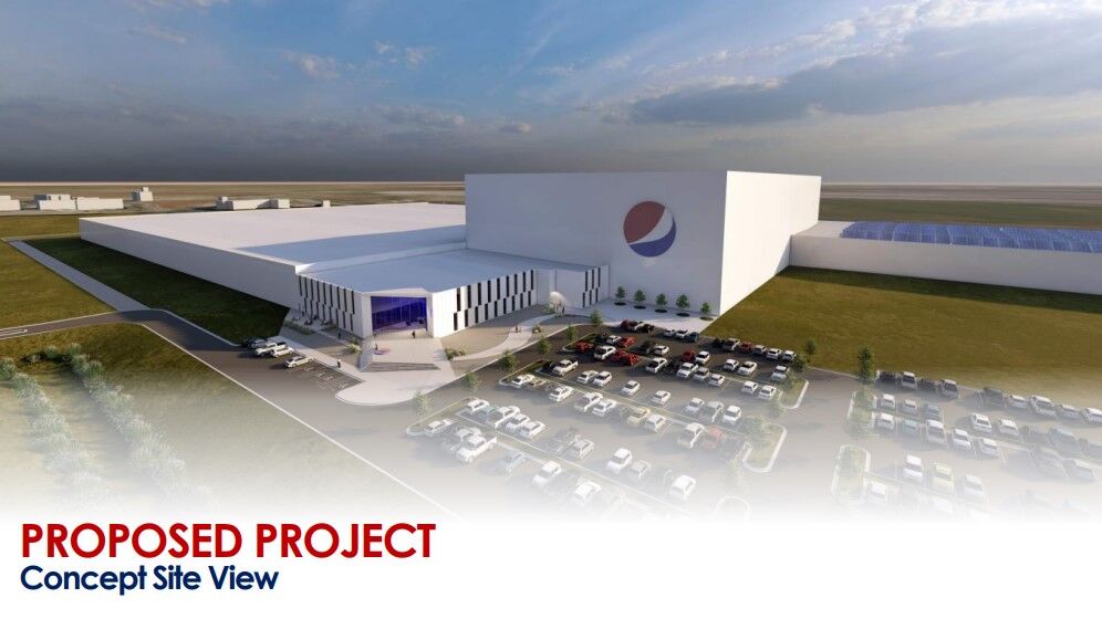 pepsi facility rendering
