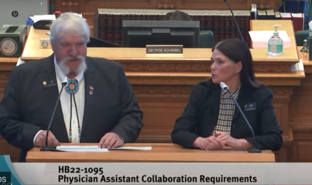 Lontine and Will on PA