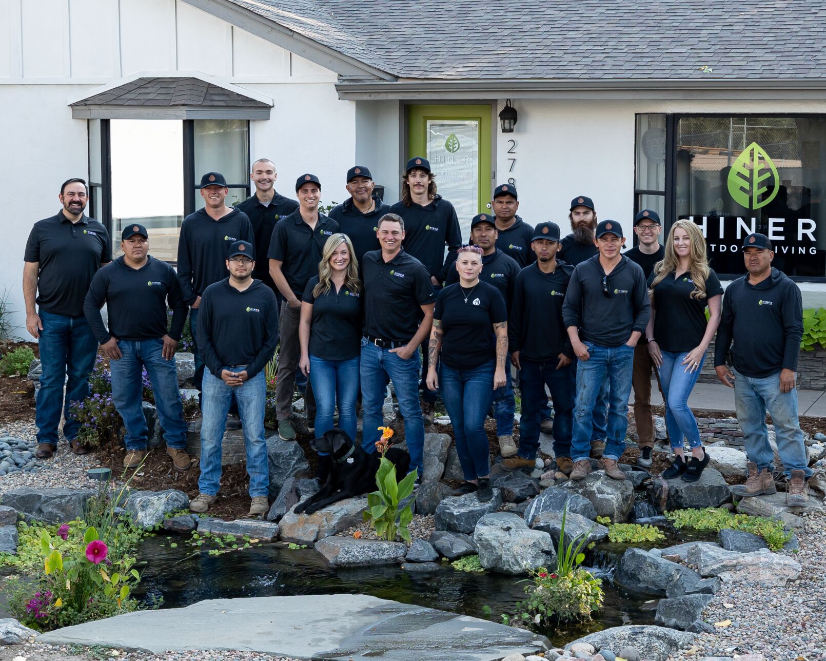 The Hiner Outdoor Living team outside the company's retail store in Colorado Springs. (Contributed photo)