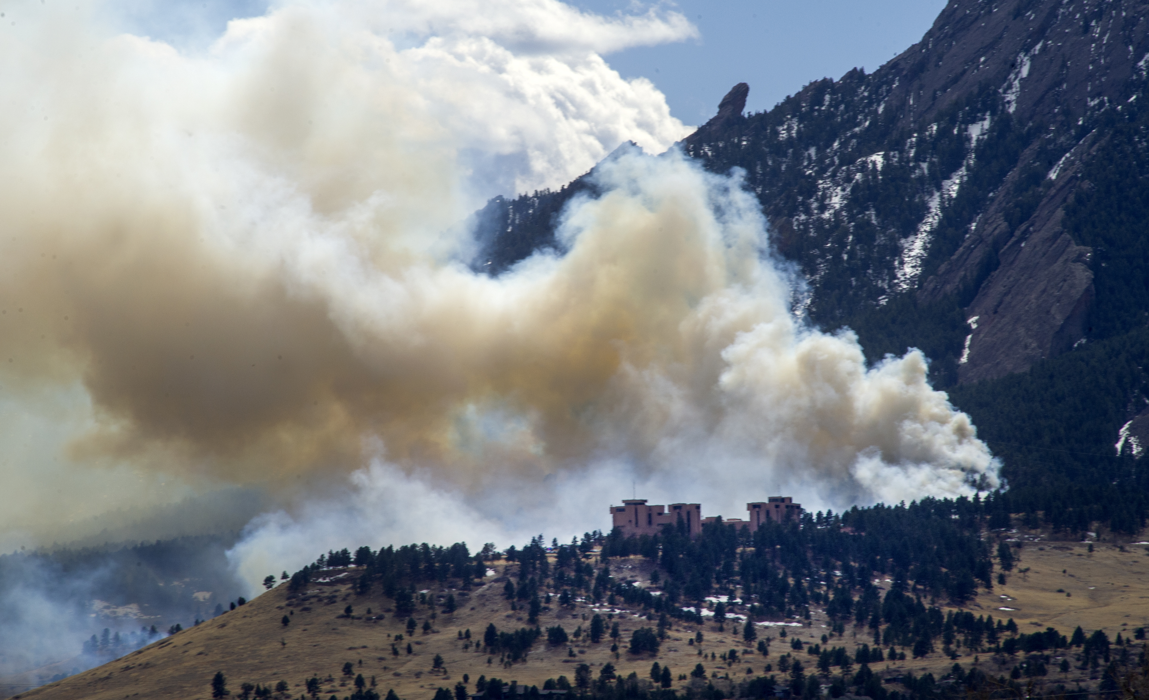 NCAR fire in Boulder is 68% contained