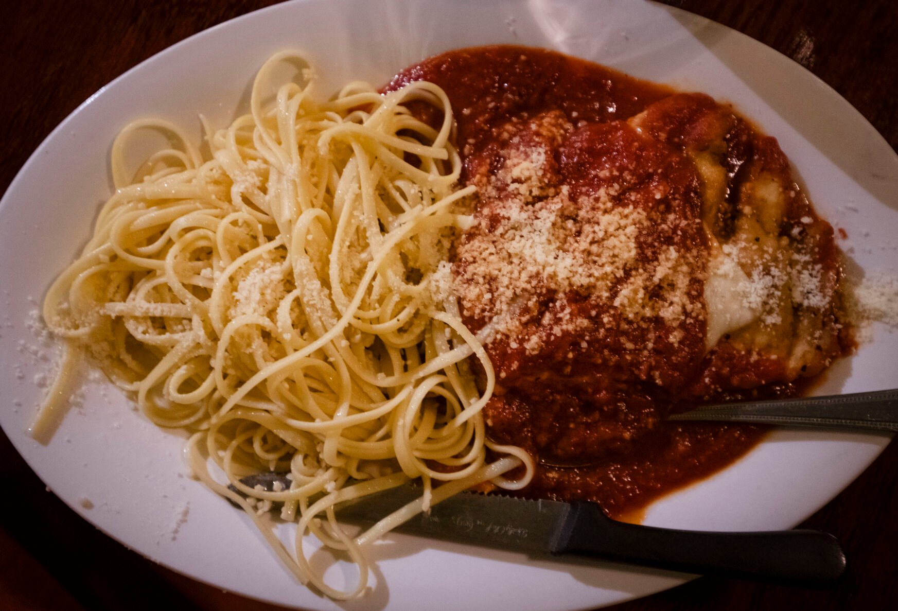 Gourmet Italian at Rino’s Italian Restaurant and Steakhouse. (Chancey Bush/ The Gazette)