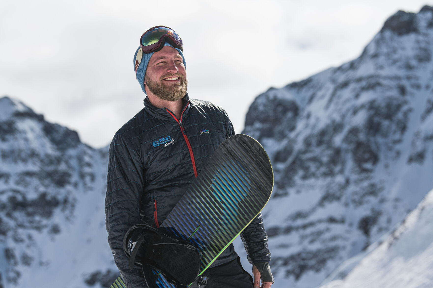 Conor Hall takes a break snowboarding Silverton Mountain. He's the new director of Colorado's Outdoor Recreation Industry Office. Photo courtesy Conor Hall