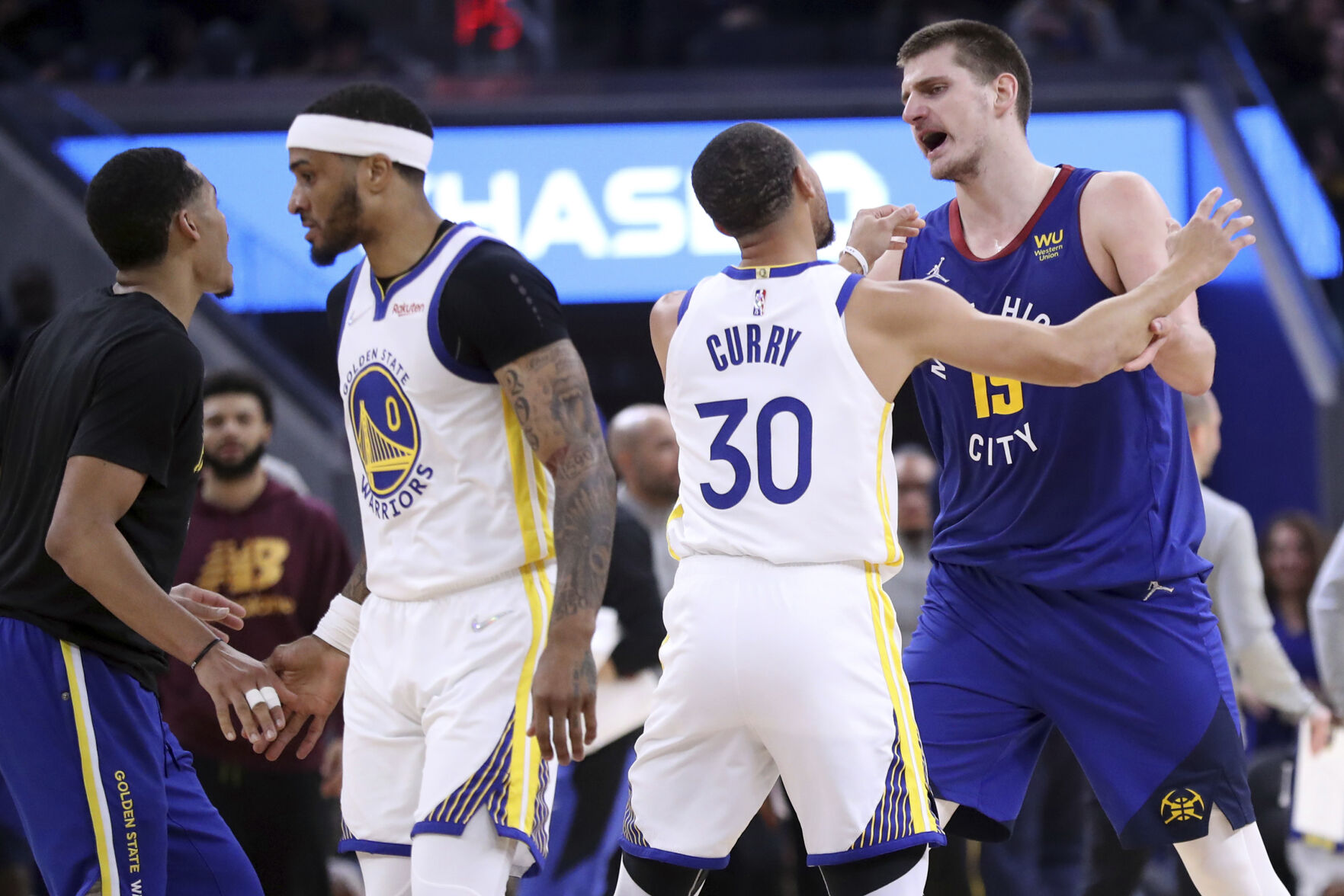 Down 2-0, Denver Nuggets return home needing to keep composure, limit Warriors’ scoring runs