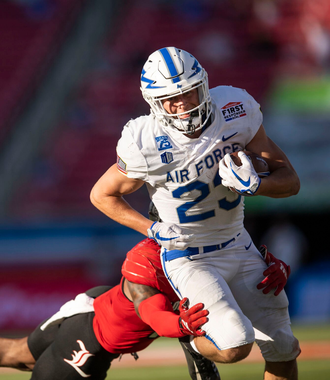 Air Force turns to passing game, outlasts Louisville in the First Responder Bowl