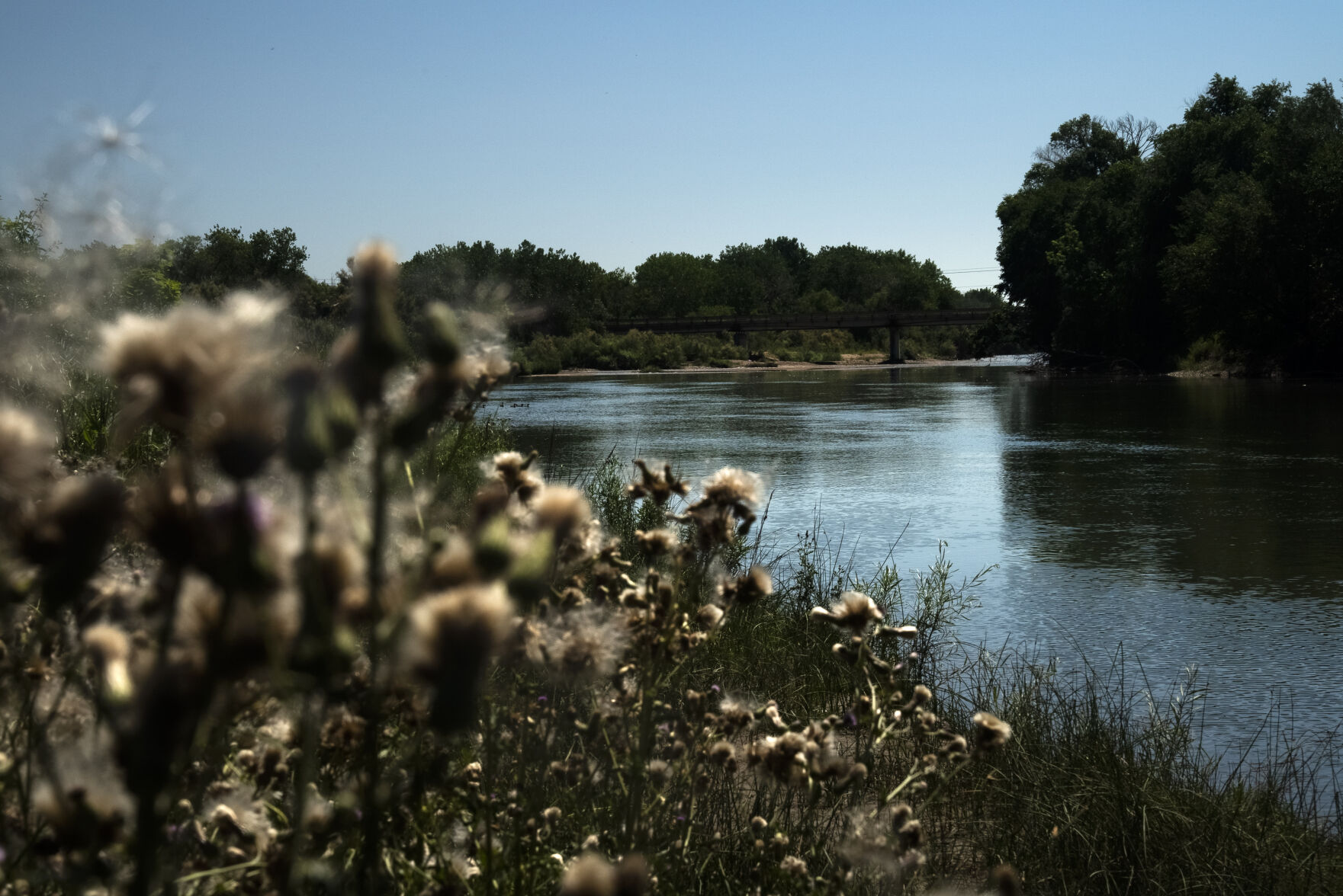 The Arkansas River, east of I-25, this monthin Pueblo. (KatieKlannkatie.klann@gazette.comhttps://secure.gravatar.com/avatar/15e8af752374ad1abb67090ceaed3ec3?d=mm&r=g)