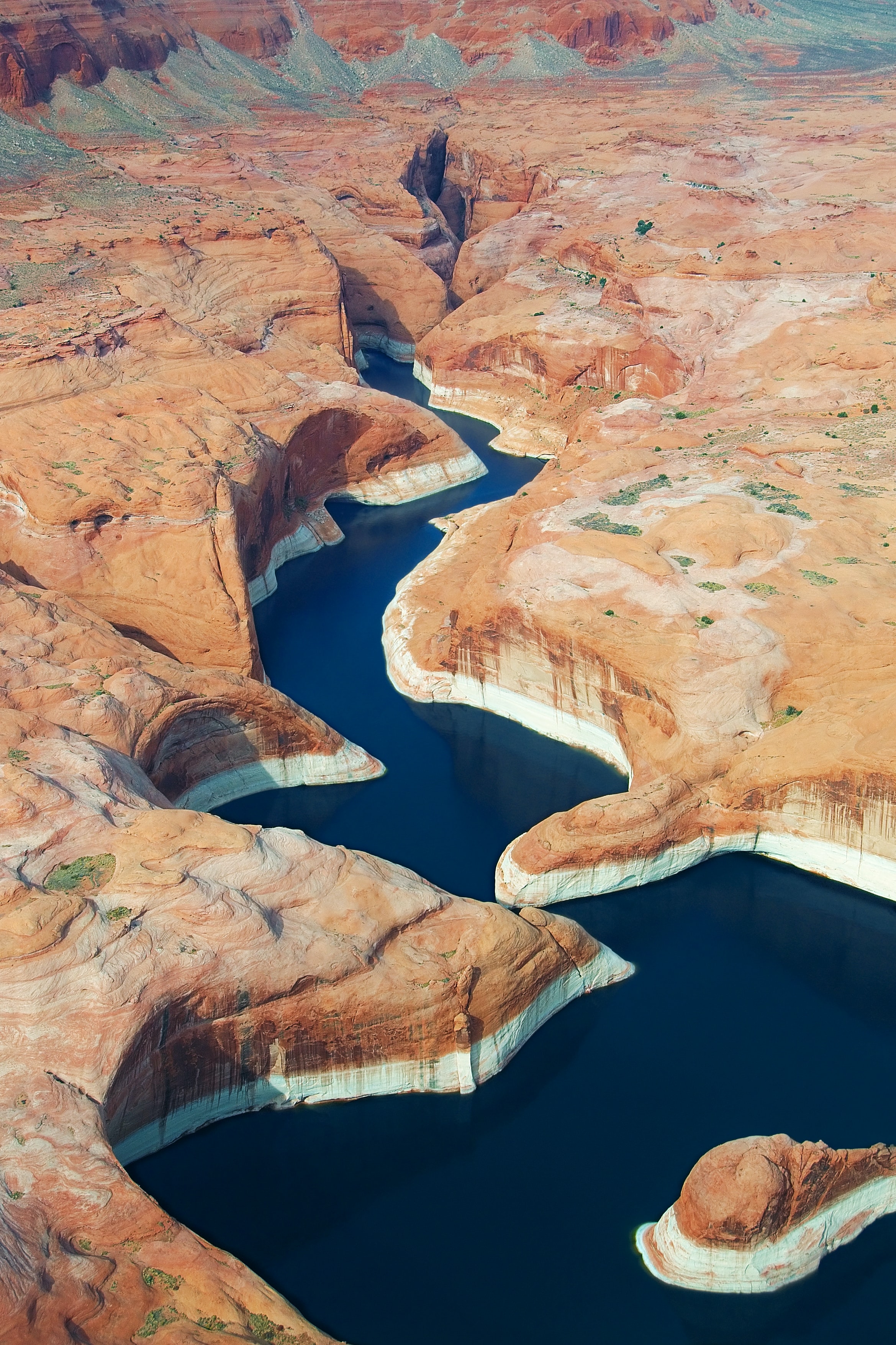 The Colorado River Basin which feeds Lake Powell and Lake Meade Reservoirs. (Rrainer Krienke)