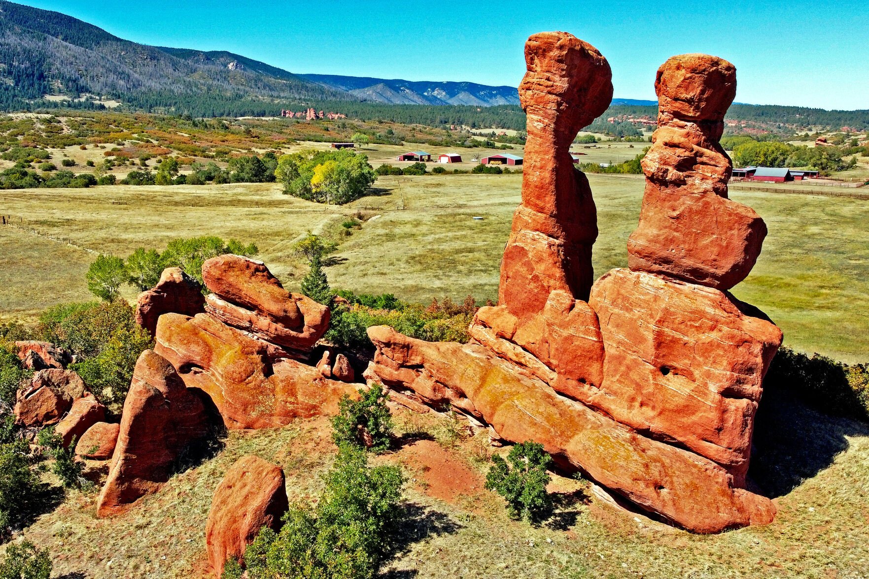 The view from Sandstone Meadow Trail at Sandstone Ranch Open Space in Douglas County, as featured in Stewart Green's new book to the state's