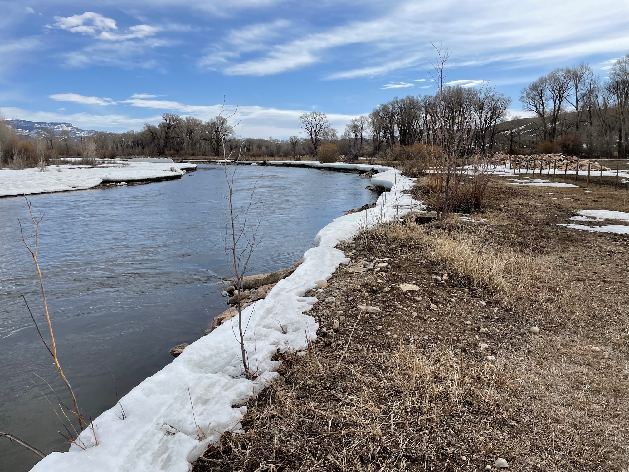 The Colorado River runs through Paul Buchez' Reeder Creek Ranch in Kremmling, Colorado. (Paul Buchez)