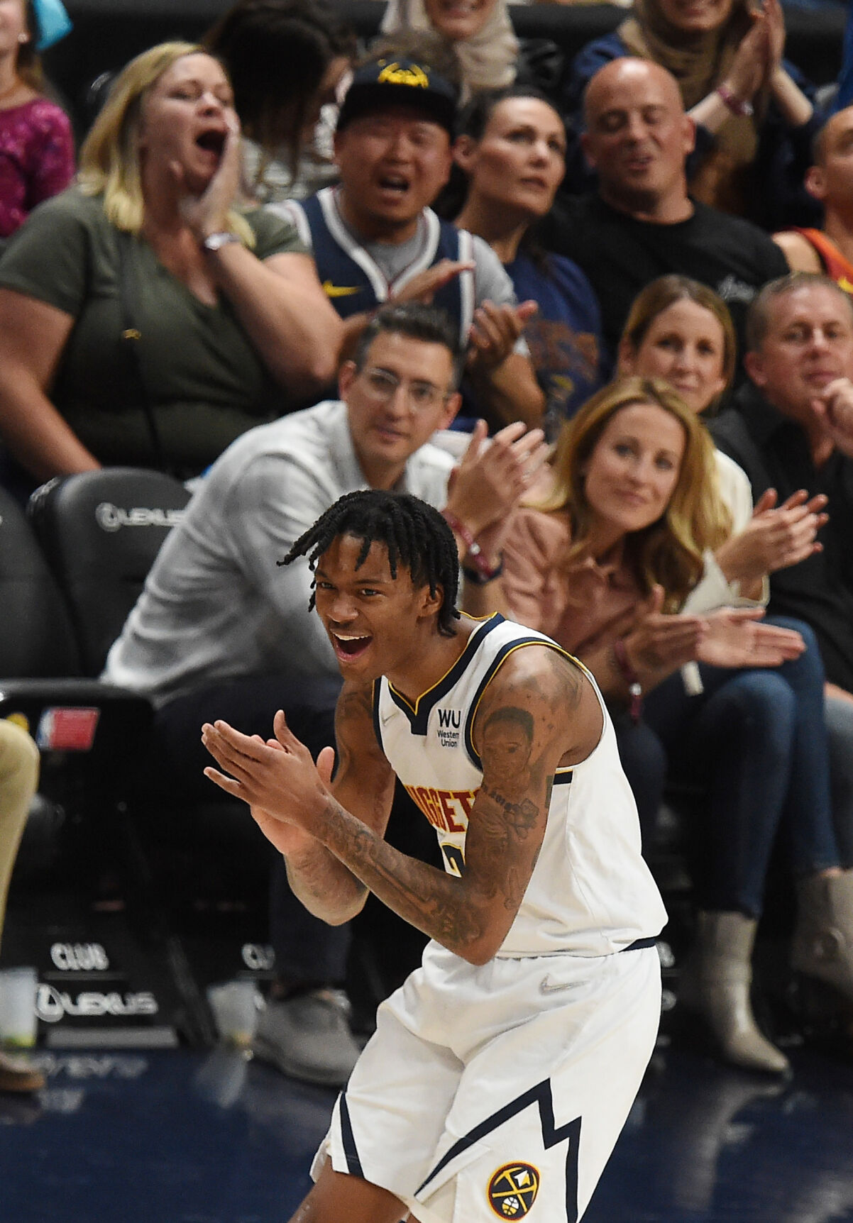 Denver Nuggets rookie Bones Hyland hoping to make noise during first playoff experience