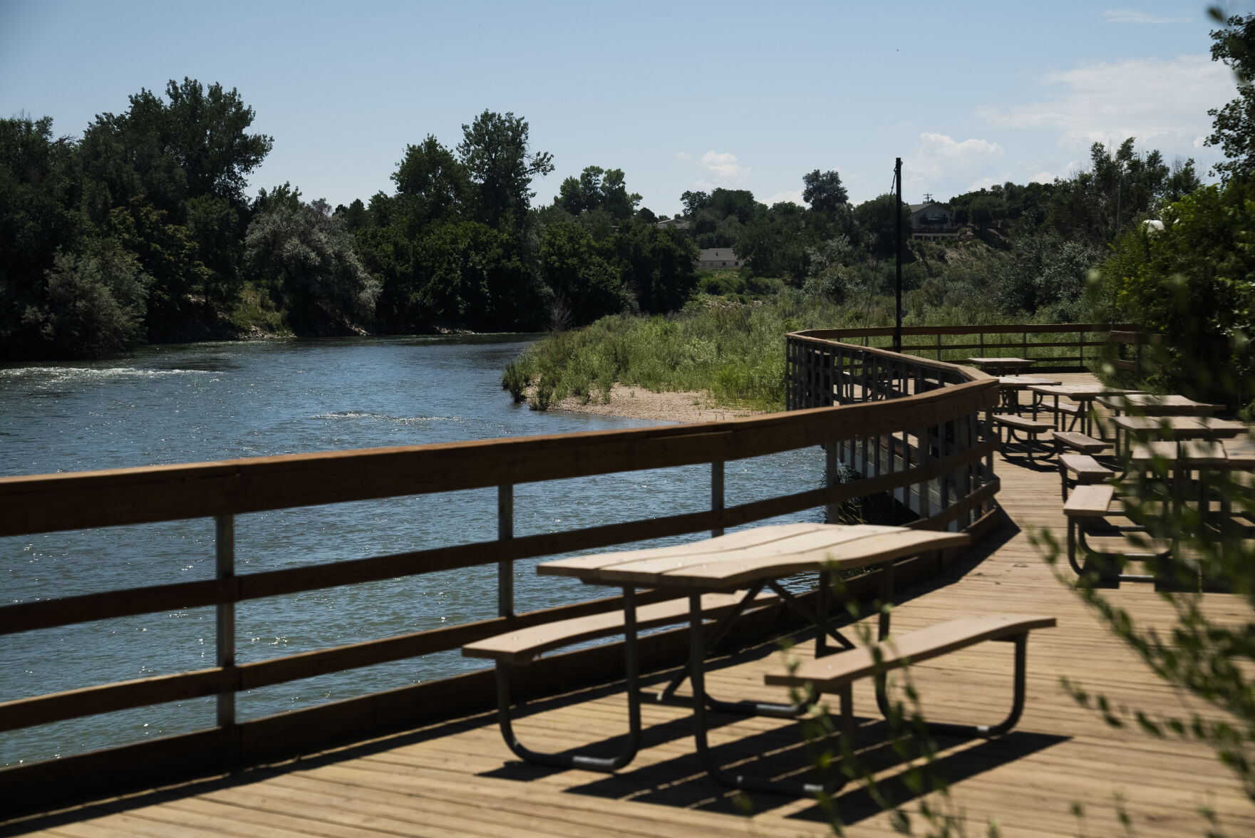Katie Klann The Arkansas River, seen from the Nature & Wildlife Discovery Center, on Thursday, July 8, 2021 in Pueblo, Colorado. (Katie Klann/The Gazette) (KatieKlannkatie.klann@gazette.comhttps://secure.gravatar.com/avatar/15e8af752374ad1abb67090ceaed3ec3?d=mm&r=g)