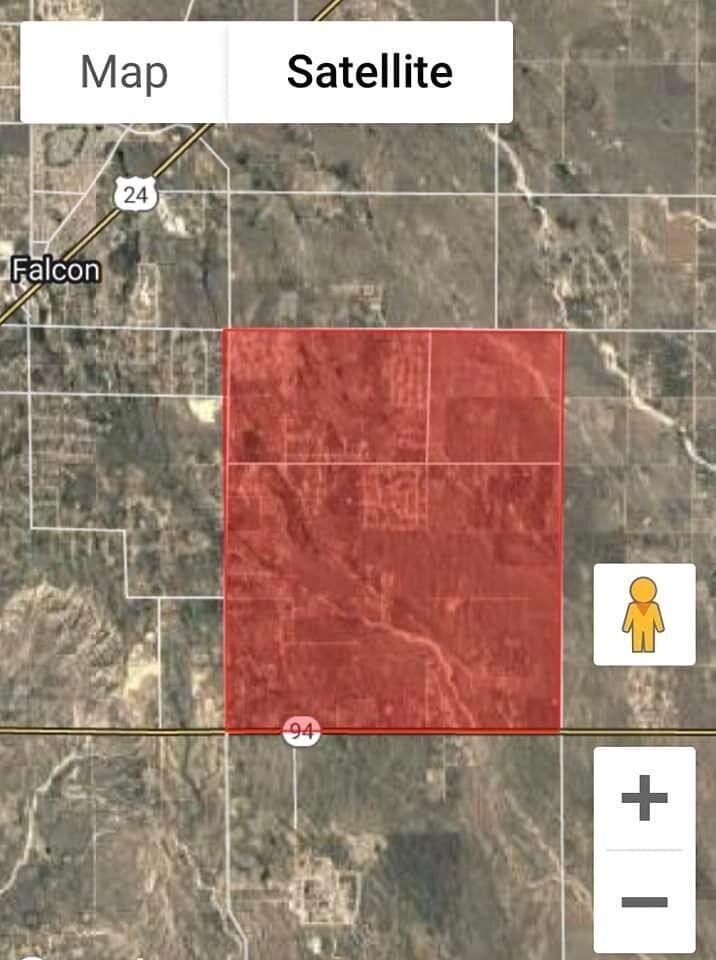 A fire in Peyton has forced evacuations for the area east to Slocum Road, west to Curtis Road, north to Falcon Highway and south to Colorado 94. (El Paso County Sheriff's Office)