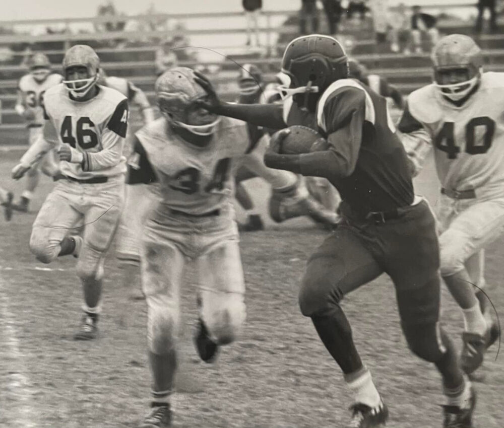 Tom Robinson had an astonishing 1964 season for Regis Jesuit High School, averaging three touchdowns per game. (Photo courtesy Malik Robinson.)