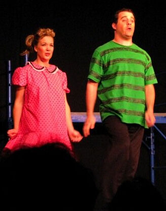 Kelly Watt and Phil Rosenberg-Watt met while performing in the musical 'You're a Good Man, Charlie Brown' in 2008.