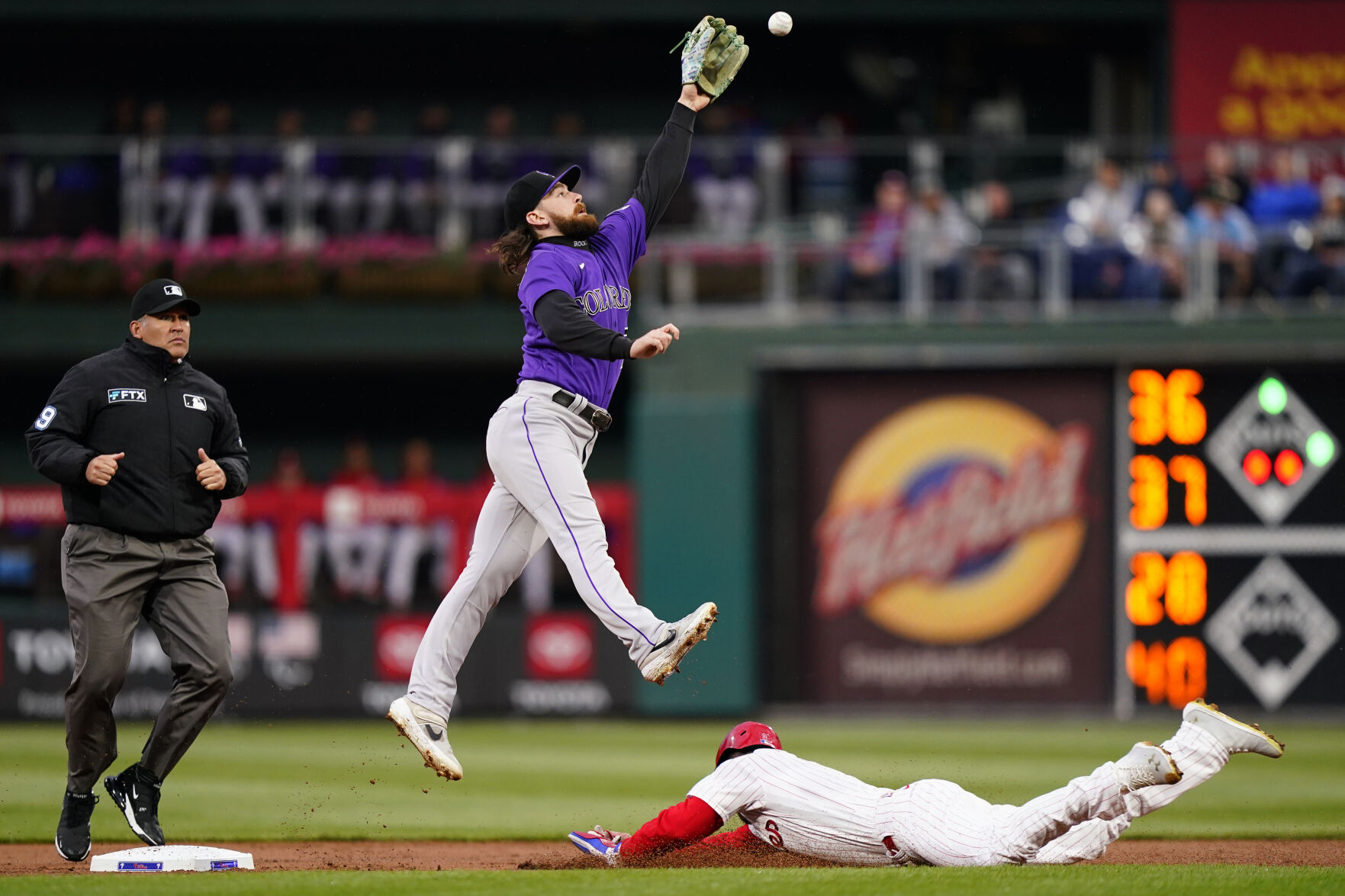Rockies fall to Phillies again after another night of costly defensive mistakes