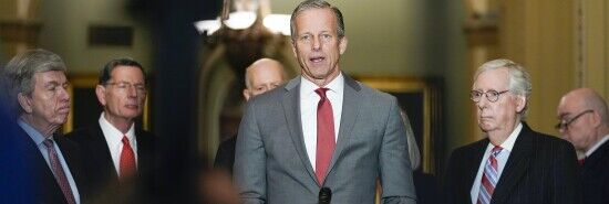 South Dakota Sen. John Thune sparks ire of Trump but avoids viable GOP primary foe