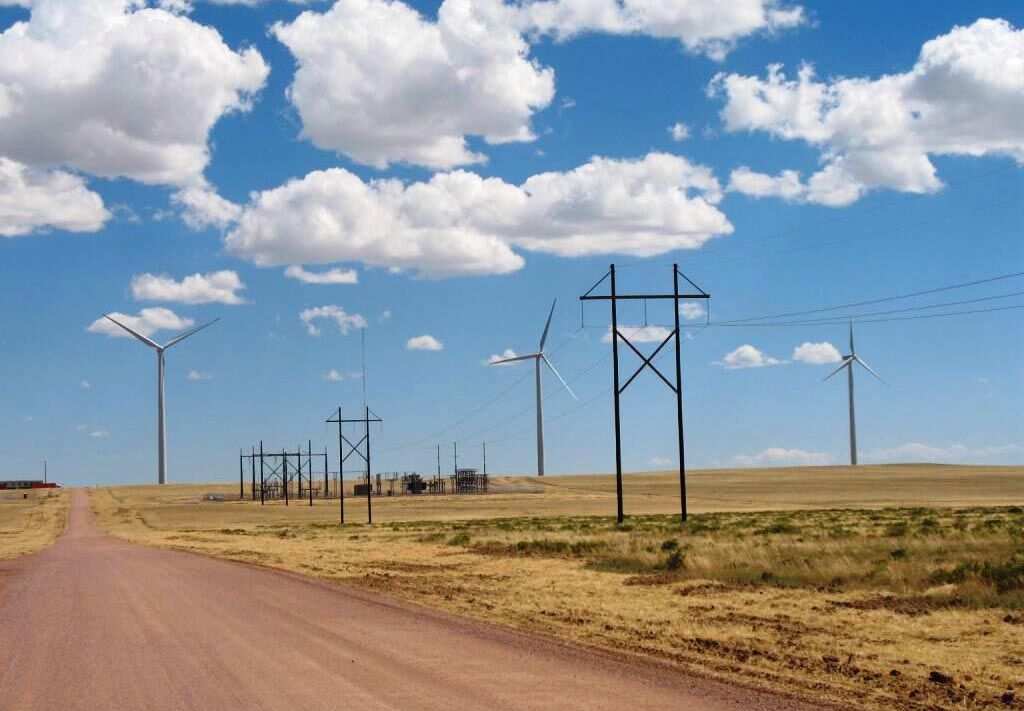 A wind energy and transmission project by RES near Limon, Colorado. (Courtesy photo)