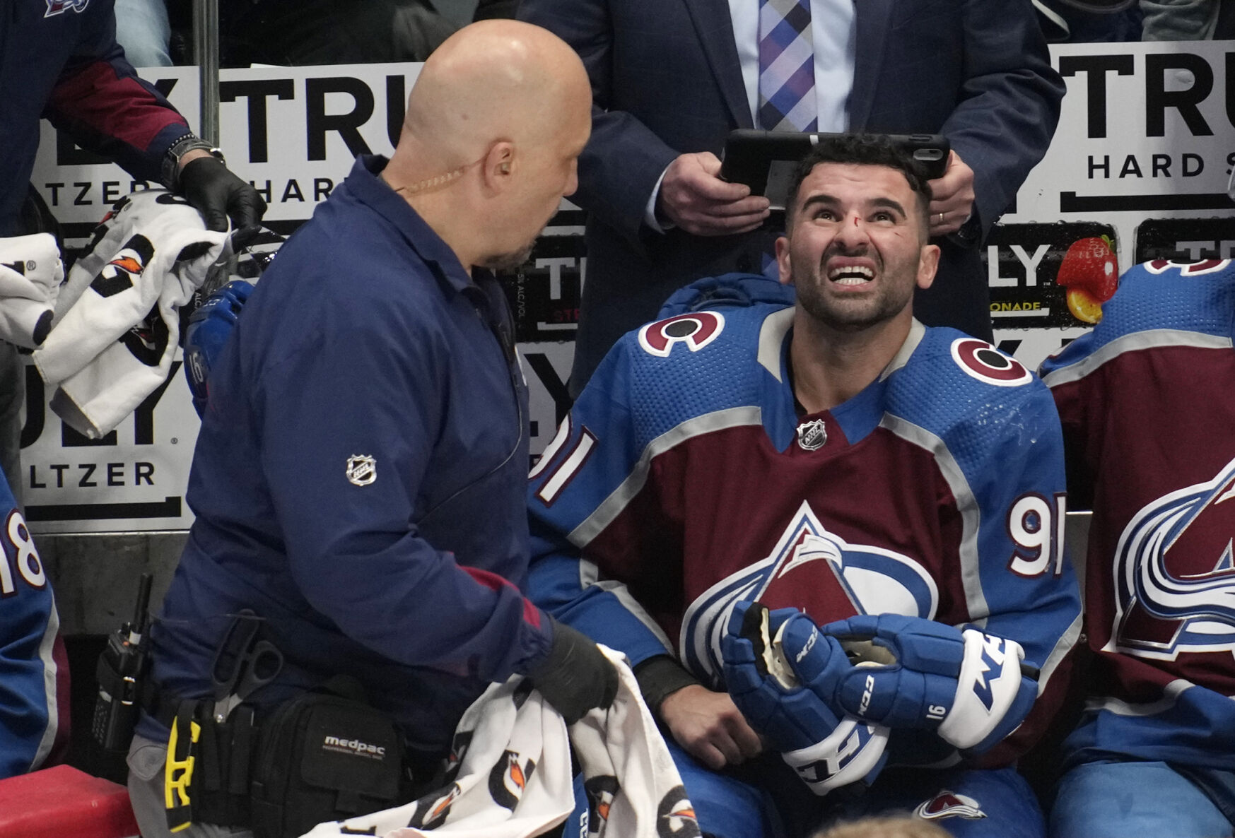 Colorado points leader Nazem Kadri ‘evaluated,’ misses Friday’s Avalanche practice