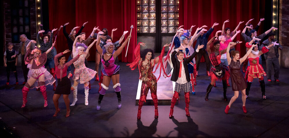 The cast of 'Kinky Boots' is bringing a message of tolerance and joy to the Arvada Center. (Matt Gale Photography)