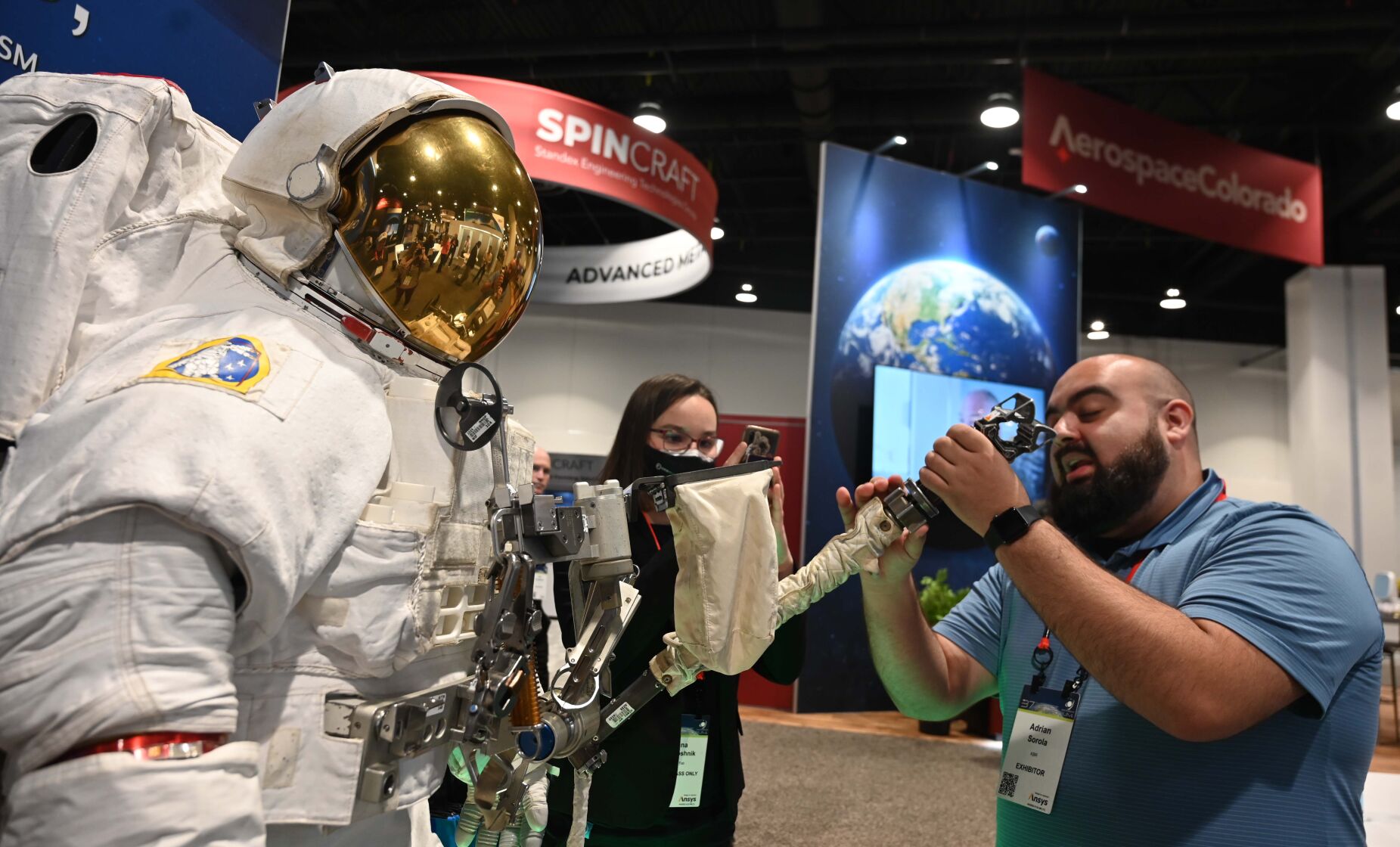 Space Symposium in Colorado Springs opens ‘largest’ exhibit hall ever