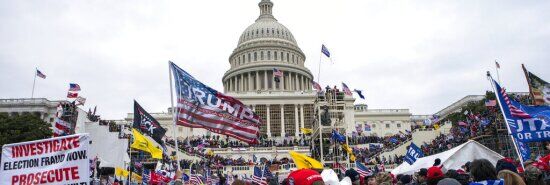 Ray Epps, a man some suspect was a federal informant goading the crowd ahead of the Capitol riot despite his denials, reportedly called the FBI tip line two days after the violence upon seeing himself on a list of Jan. 6 suspects. ((AP Photo/Jose Luis Magana, File))