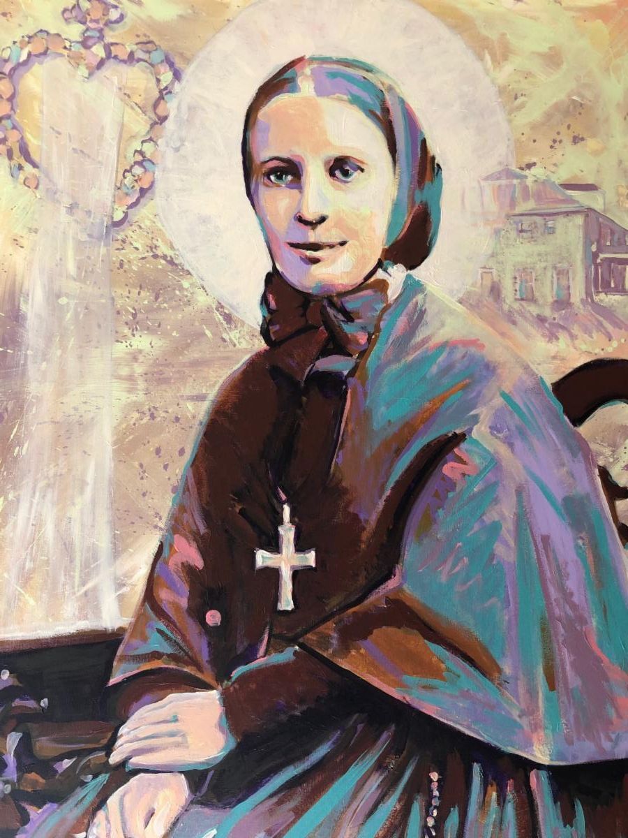 A portrait of St. Frances Xavier Cabrini, known as {span}Mother Cabrini and the namesake of the Mother Cabrini Shrine near Golden.{/span} (Contributed photo)