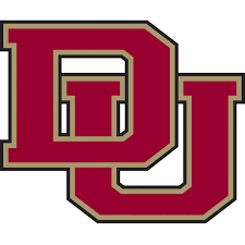 The existing logo for the University of Denver, which is being phased out in 2022. (Courtesy of the University of Denver)