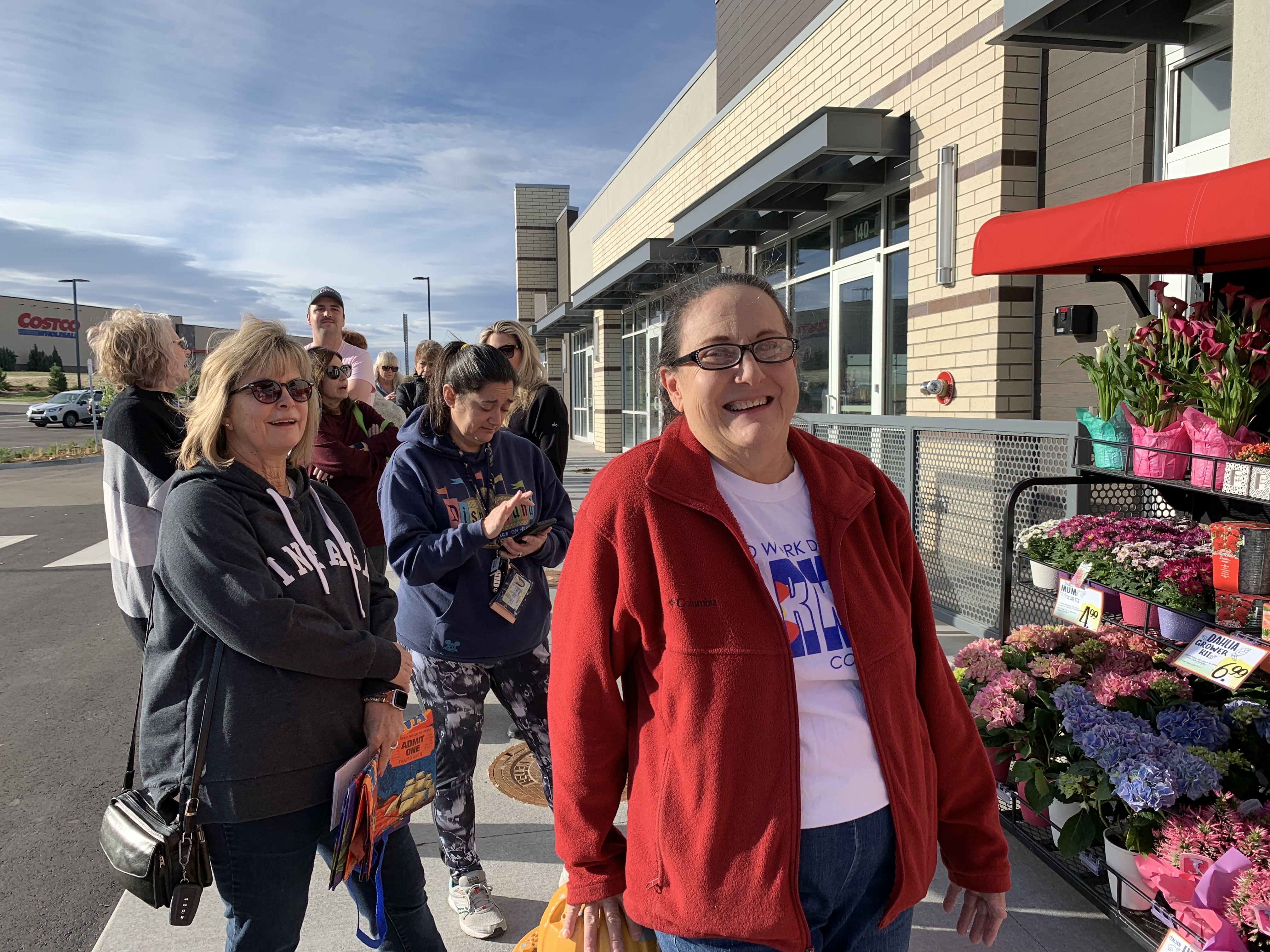 Marcia DeBell, 75, of Parker was first in line Friday morning for the grand opening of the Trader Joe's in Parker. (DennisHuspeniCity Editordennis.huspeni@gazette.comhttps://denvergazette.com/content/tncms/avatars/c/5a/fbd/c5afbd32-5030-11eb-bdef-030d9de52a9e.779683cee495ffe64766291c251a8894.png)