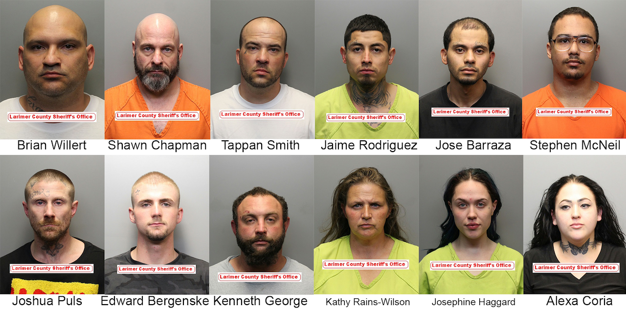 12 accused of smuggling drugs into Colorado jail