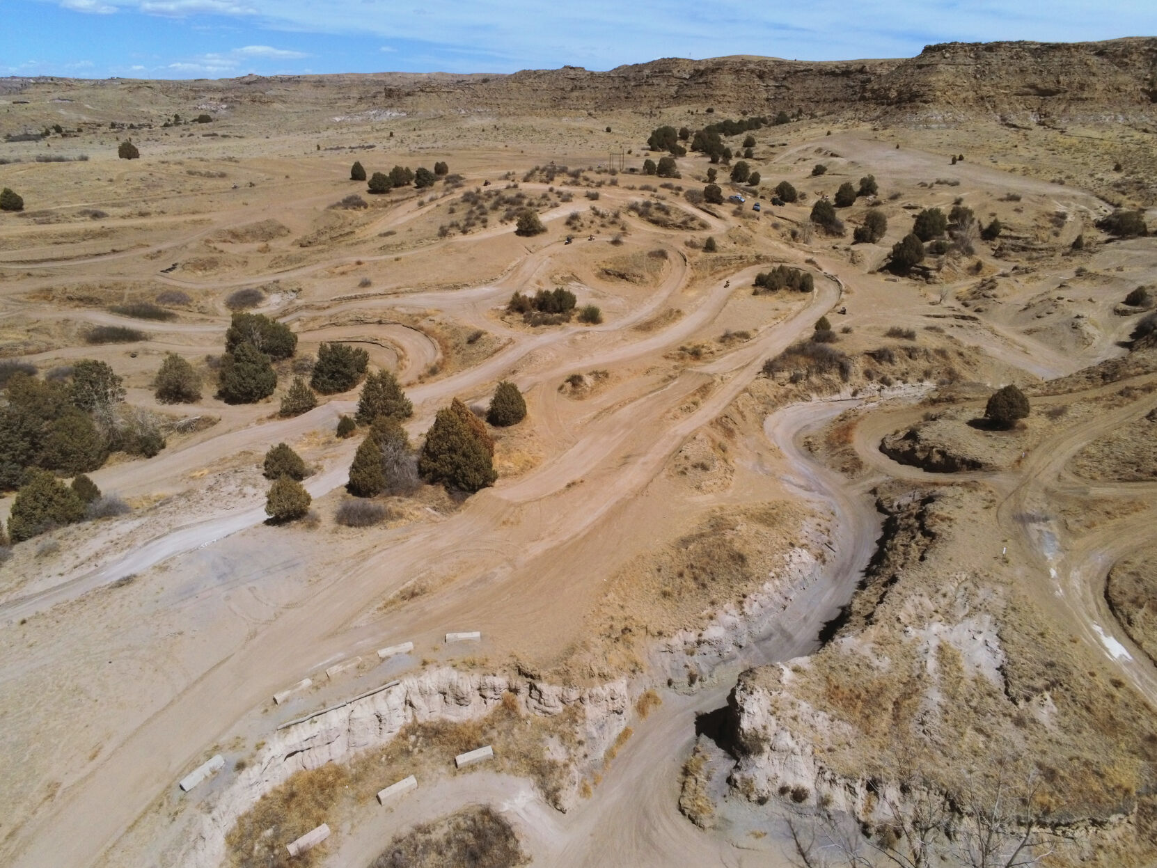 RAM Off-Road Park sits on 86 acres right off Colorado 94, a desert mosaic that morphs between brush and scenic bluffs. (photos by Parker Seibold, The Gazette)