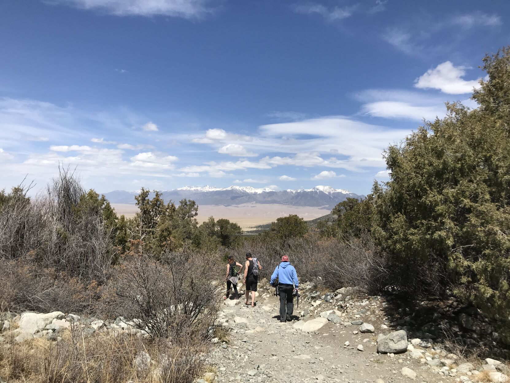Zapata Falls Trail in southern Colorado's San Luis Valley. Photo by Seth Boster, The Gazette